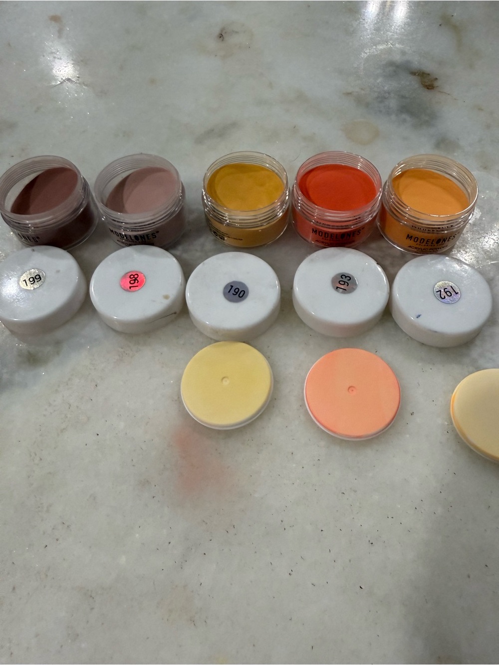 Assorted Nail Powder Jars - Multi Color - Picture 10 of 11